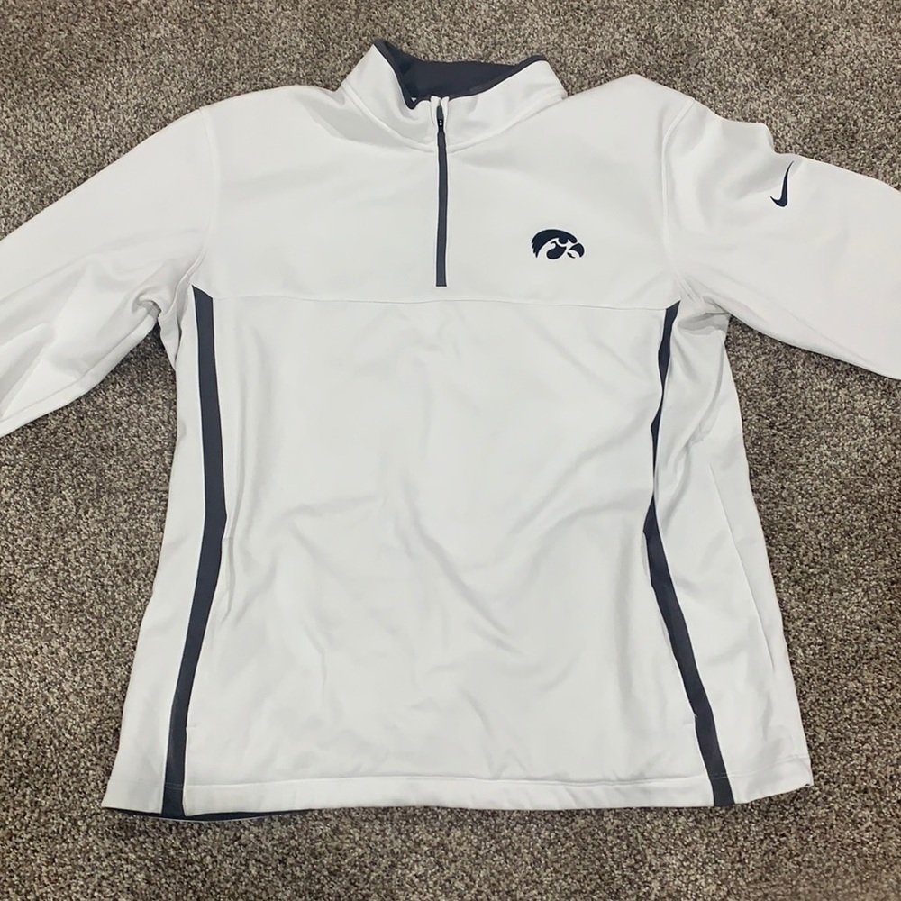 Iowa Hawkeyes Nike golf quarter zip